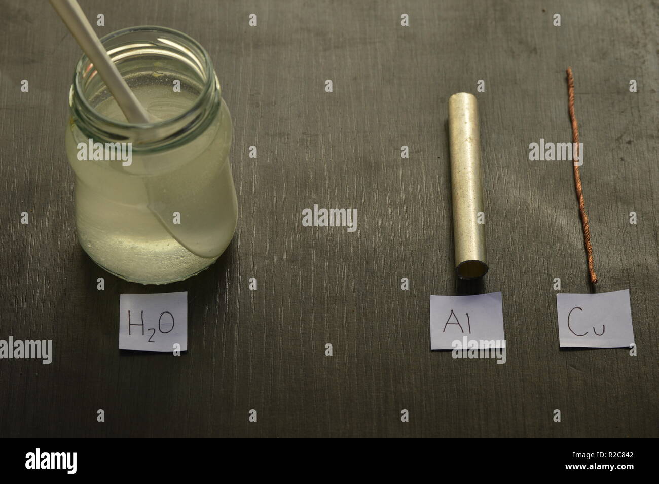 Electrolysis Experiment Stock Photos & Electrolysis Experiment Stock