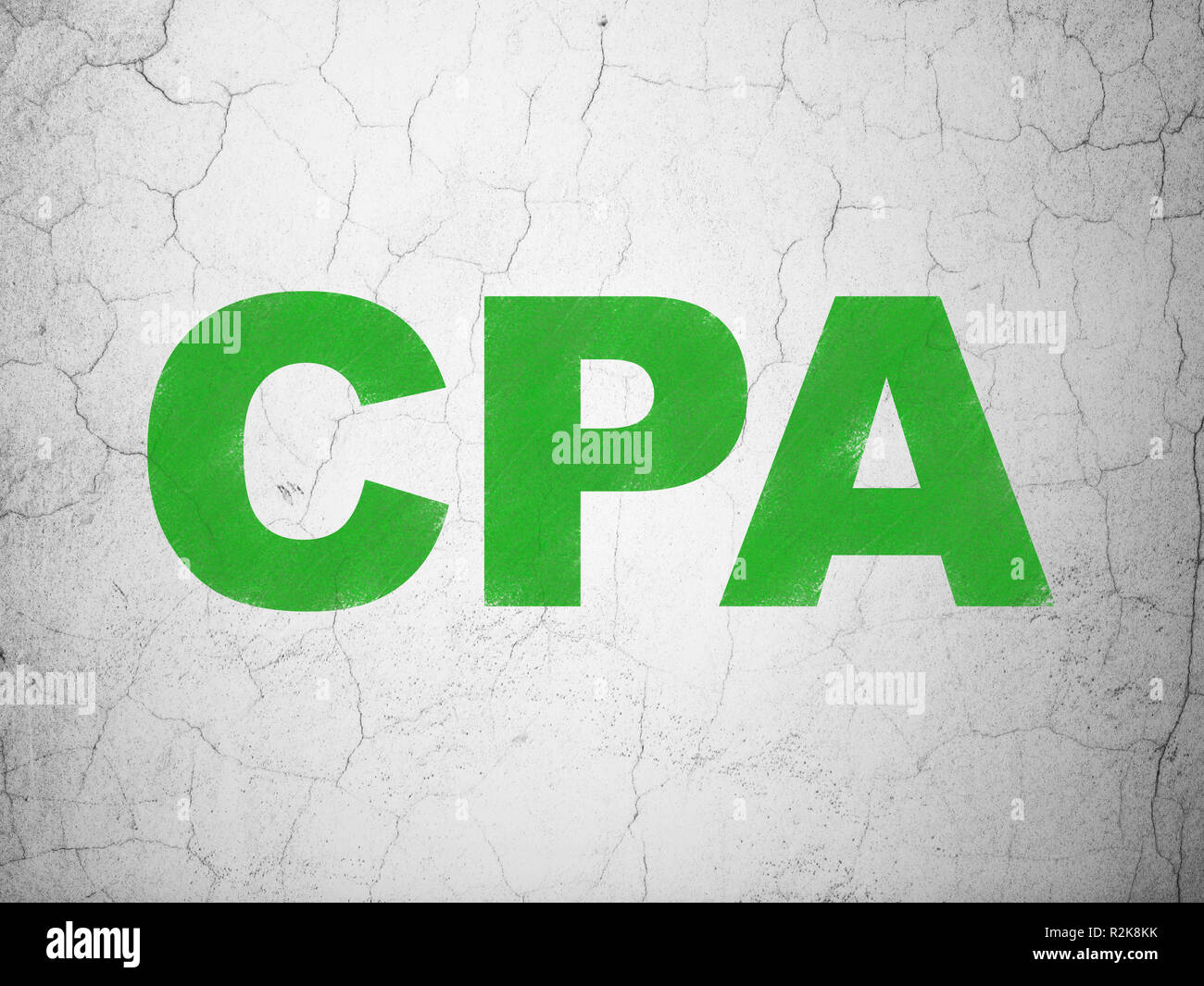 Finance concept CPA on wall background Stock Photo Alamy