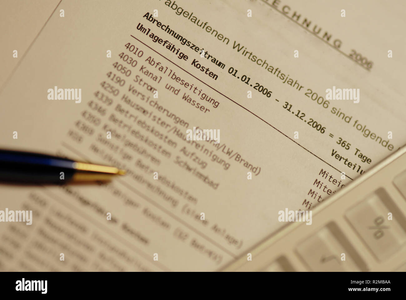 service charge settlement 2 Stock Photo Alamy