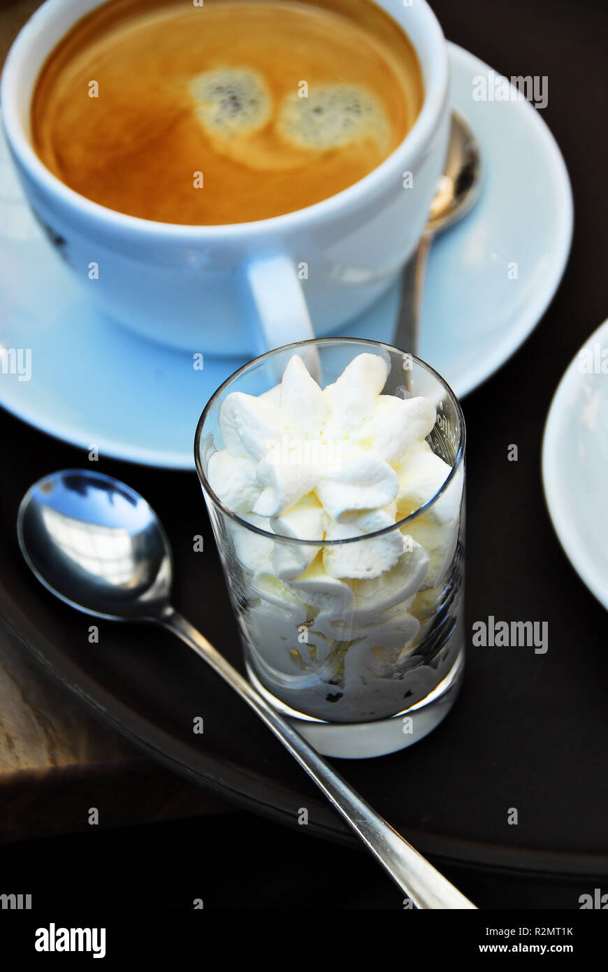 coffee and cream Stock Photo Alamy