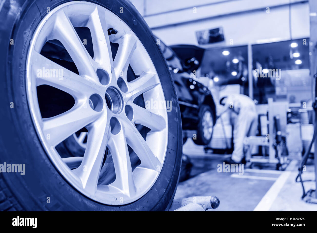 Automobile tire production line hires stock photography and images Alamy