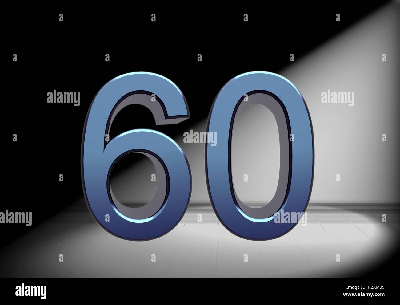 number in the spotlight Stock Photo Alamy