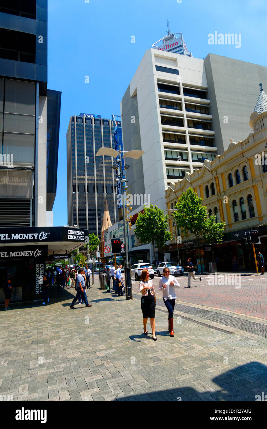 William street, Perth, Western Australia Stock Photo Alamy