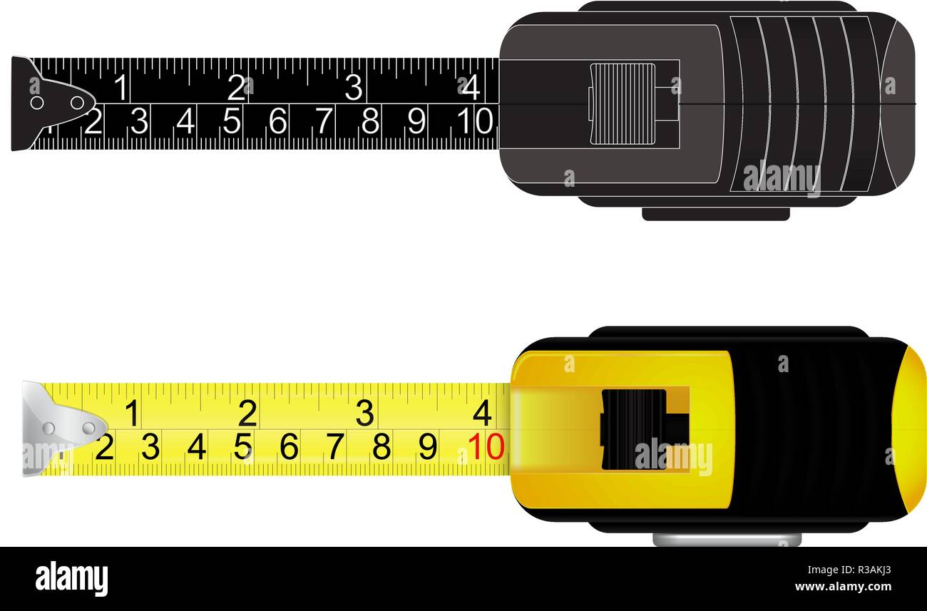 Black and white tape measure hires stock photography and images Alamy