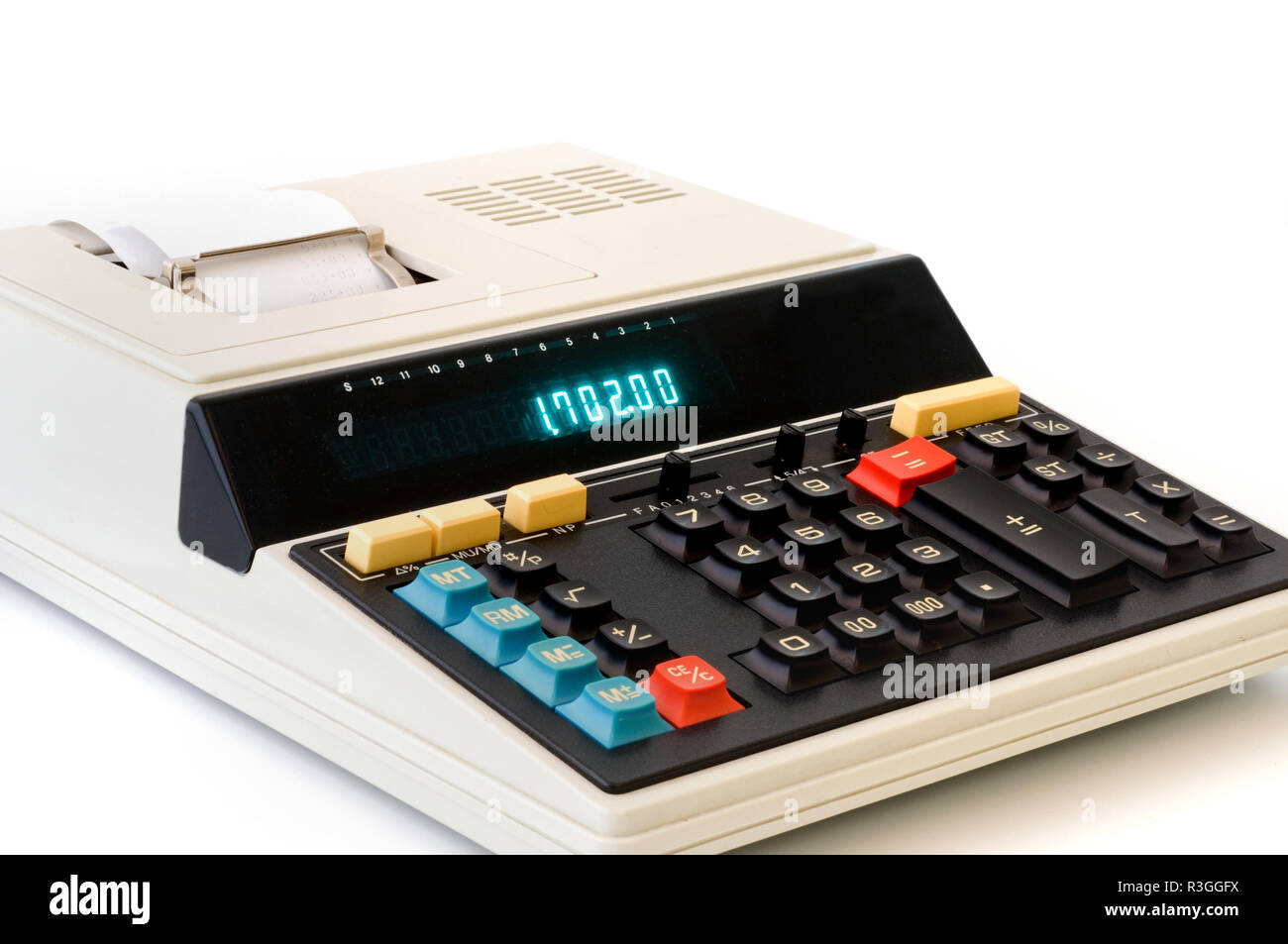 desktop computer / desktop calculator Stock Photo Alamy