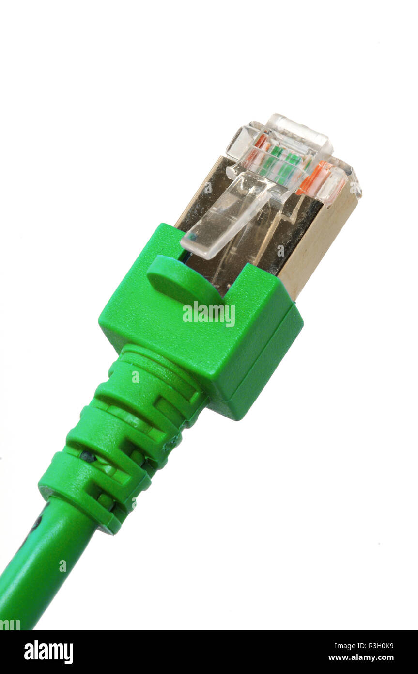 network cables / network cable Stock Photo Alamy