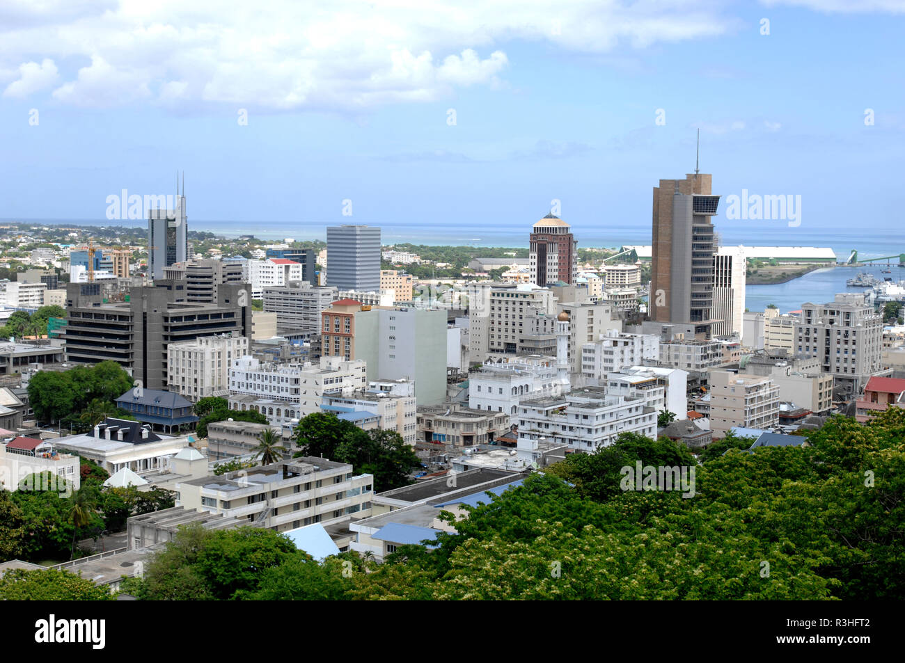 port louis / mauritius Stock Photo Alamy