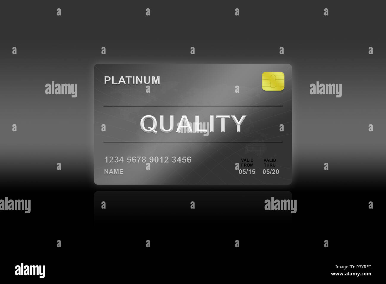 high quality platinum card Stock Photo Alamy
