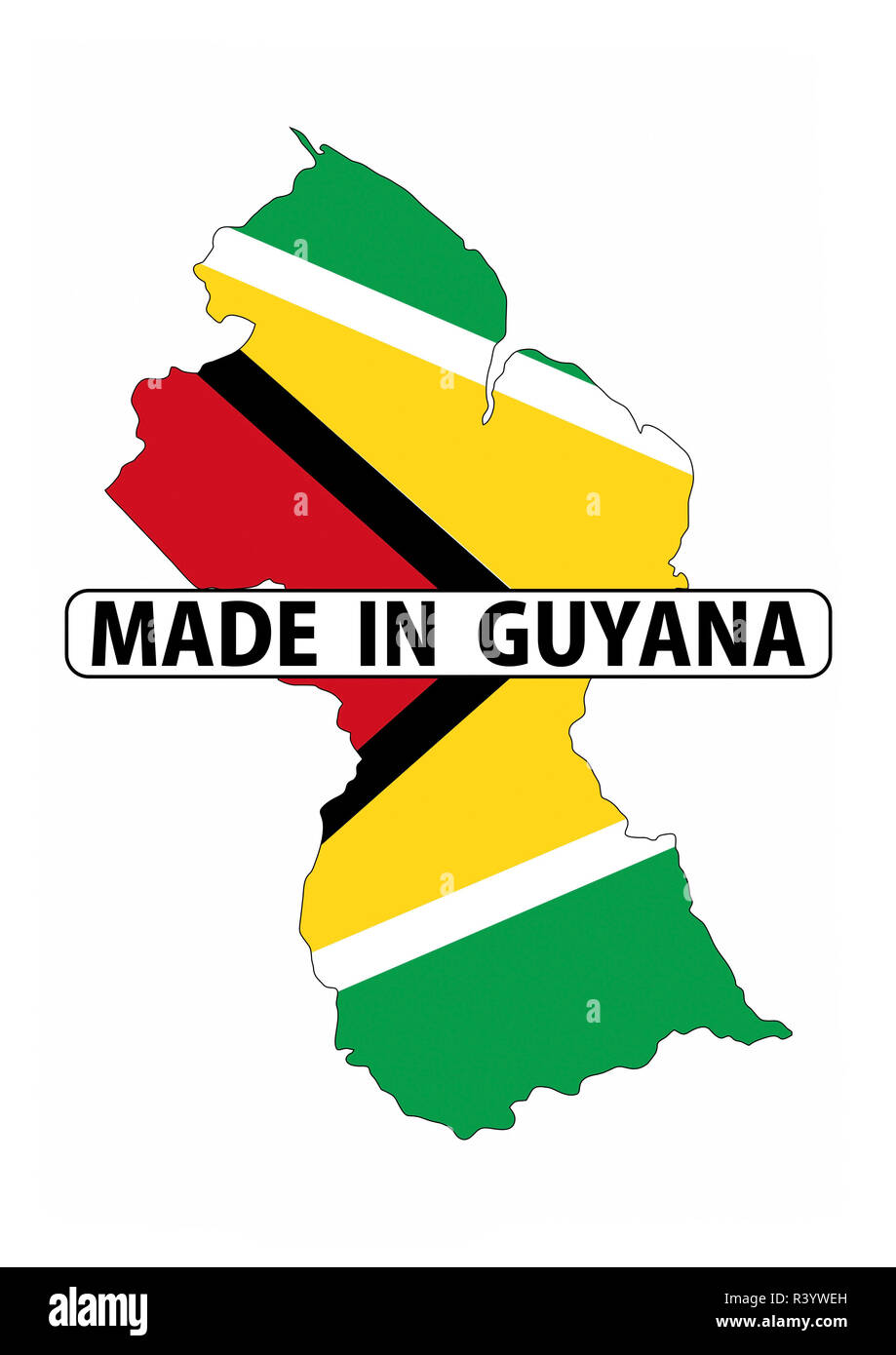 made in guyana Stock Photo Alamy