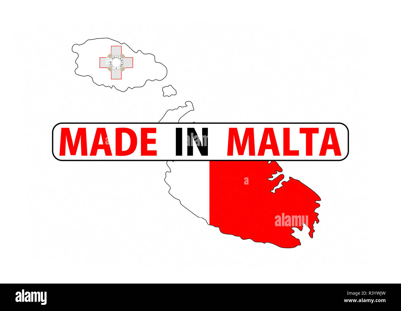 made in malta Stock Photo Alamy