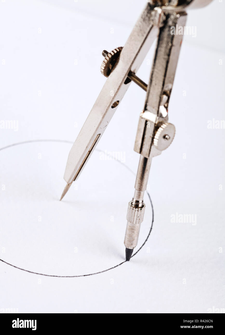 Mathematical compass drawing circle hires stock photography and images