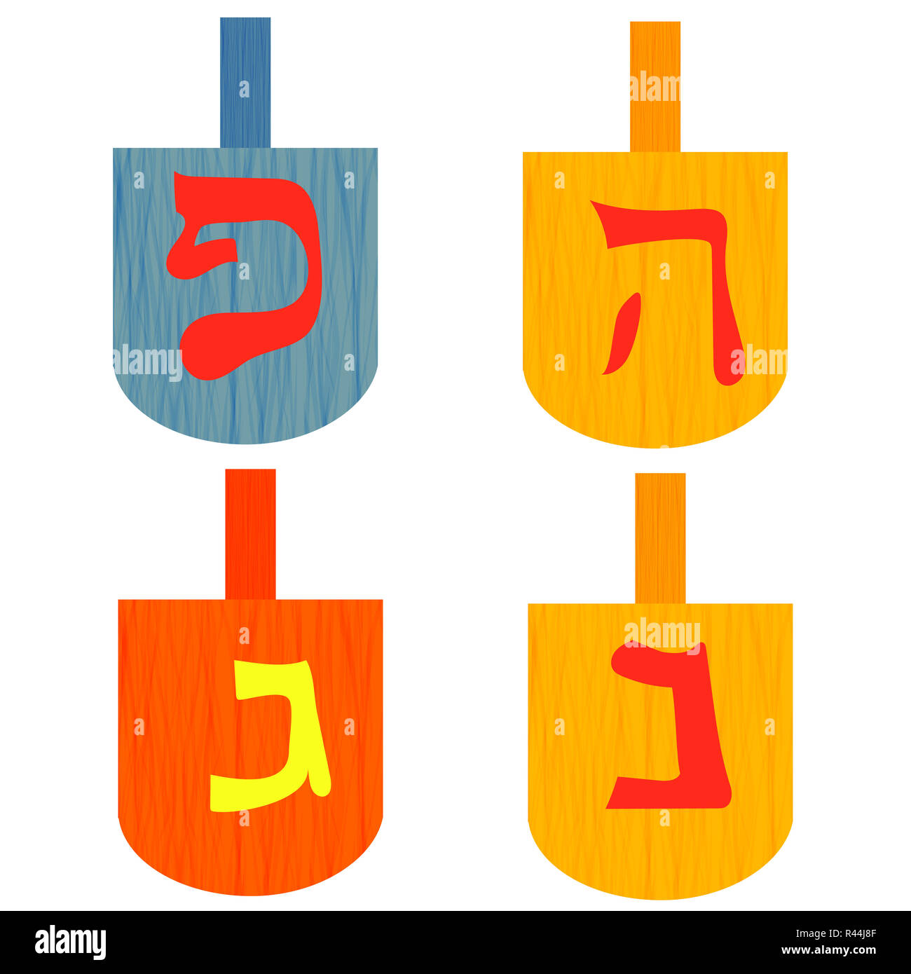 Dreidel playing game hi-res stock photography and images - Alamy
