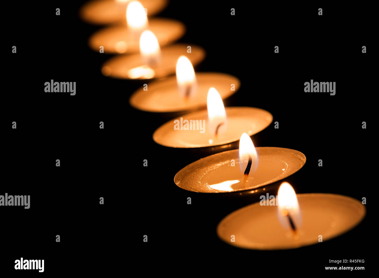 Burning tealight hires stock photography and images Alamy