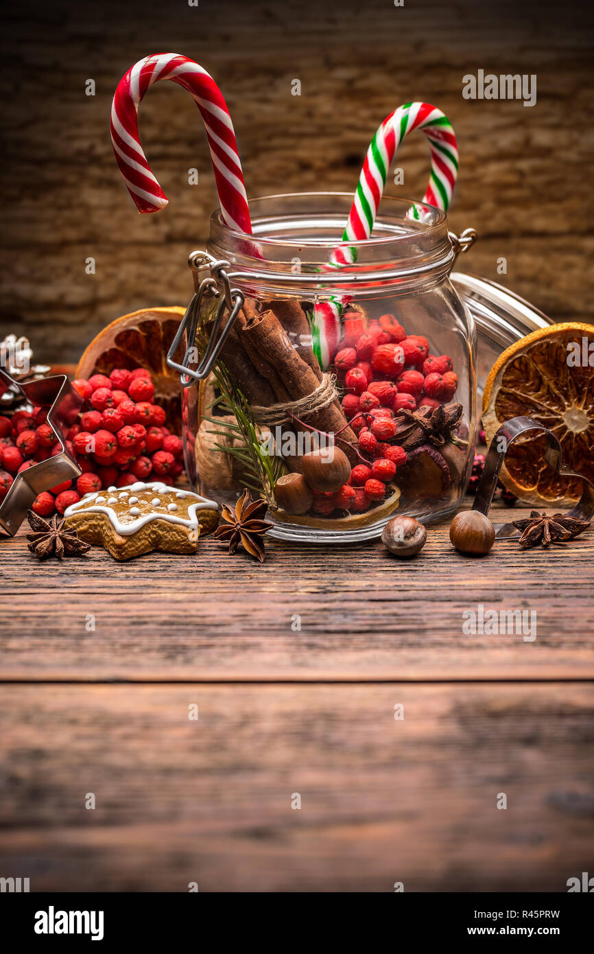 Christmas candy canes Stock Photo - Alamy
