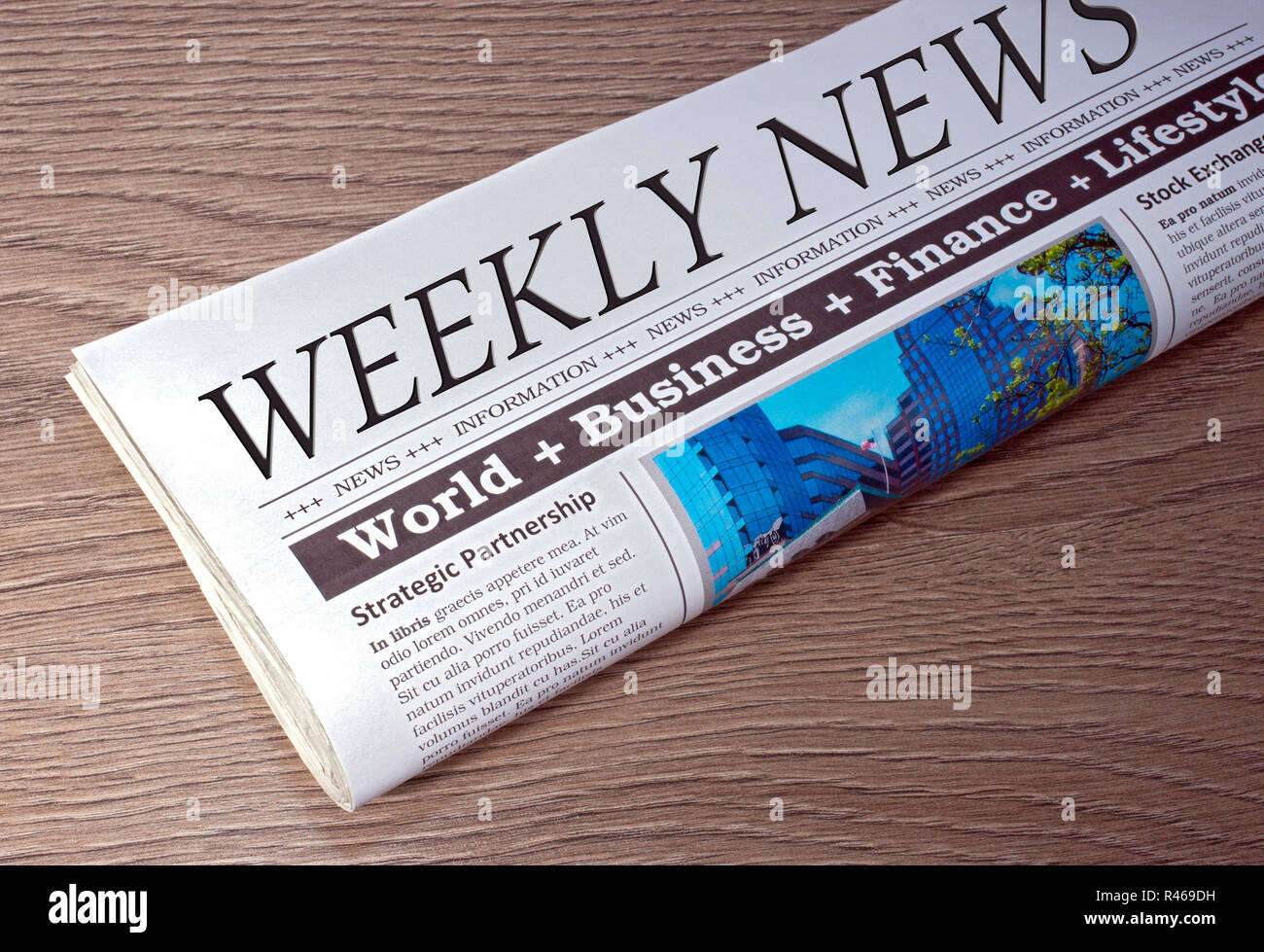 Weekly News Newspaper Stock Photo Alamy