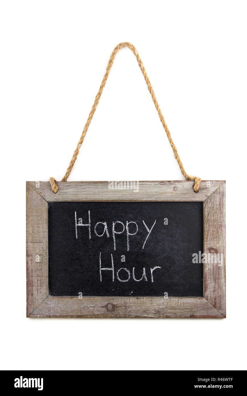 panel wood happy hour Stock Photo Alamy