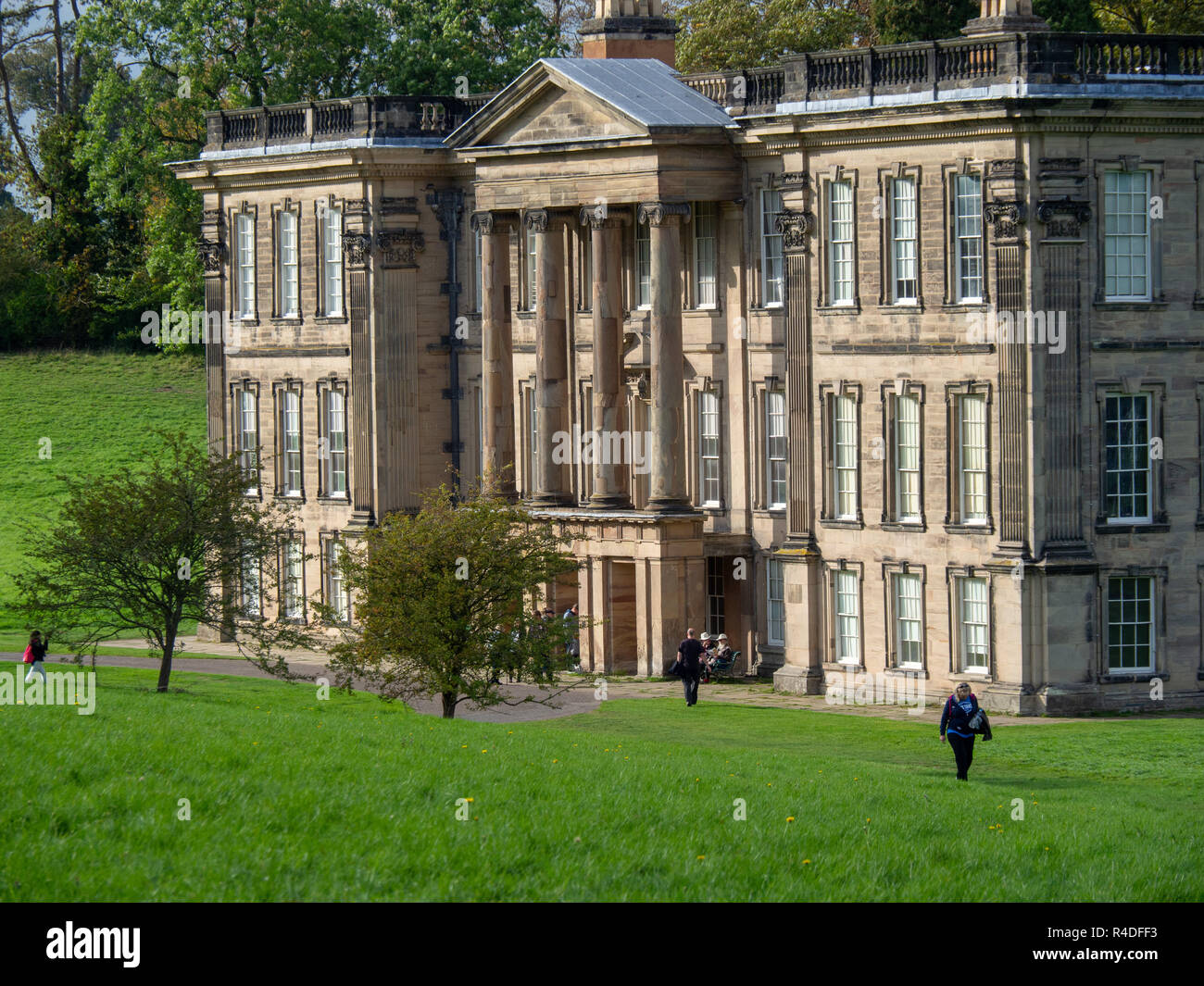 Calke Abbey, Derbyshire Stock Photo Alamy