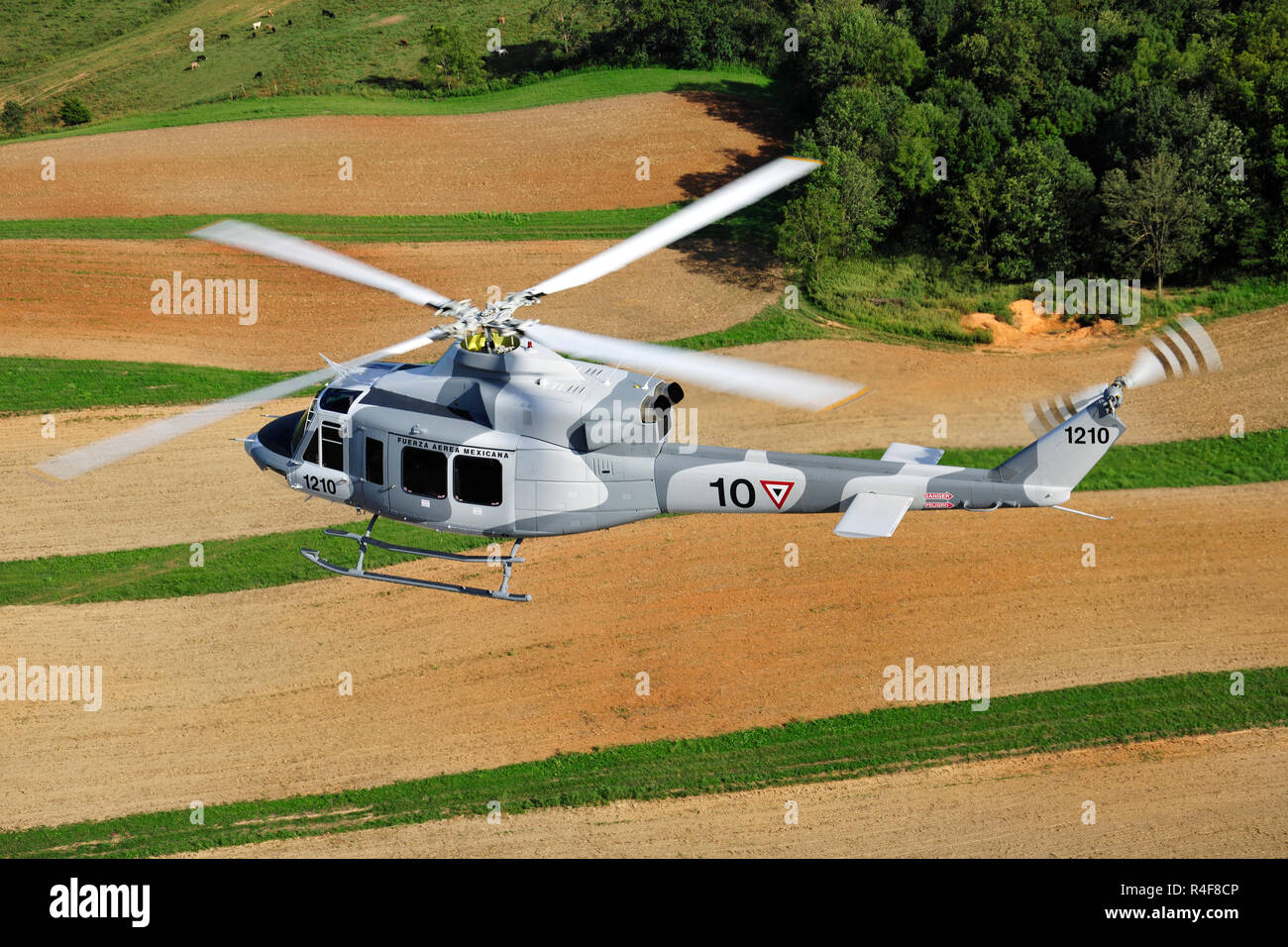 Bell 412 Helicopter Stock Photo Alamy