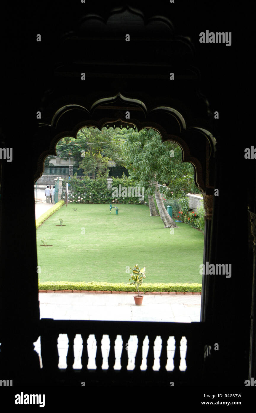 Tipu sultan's palace Stock Photo Alamy