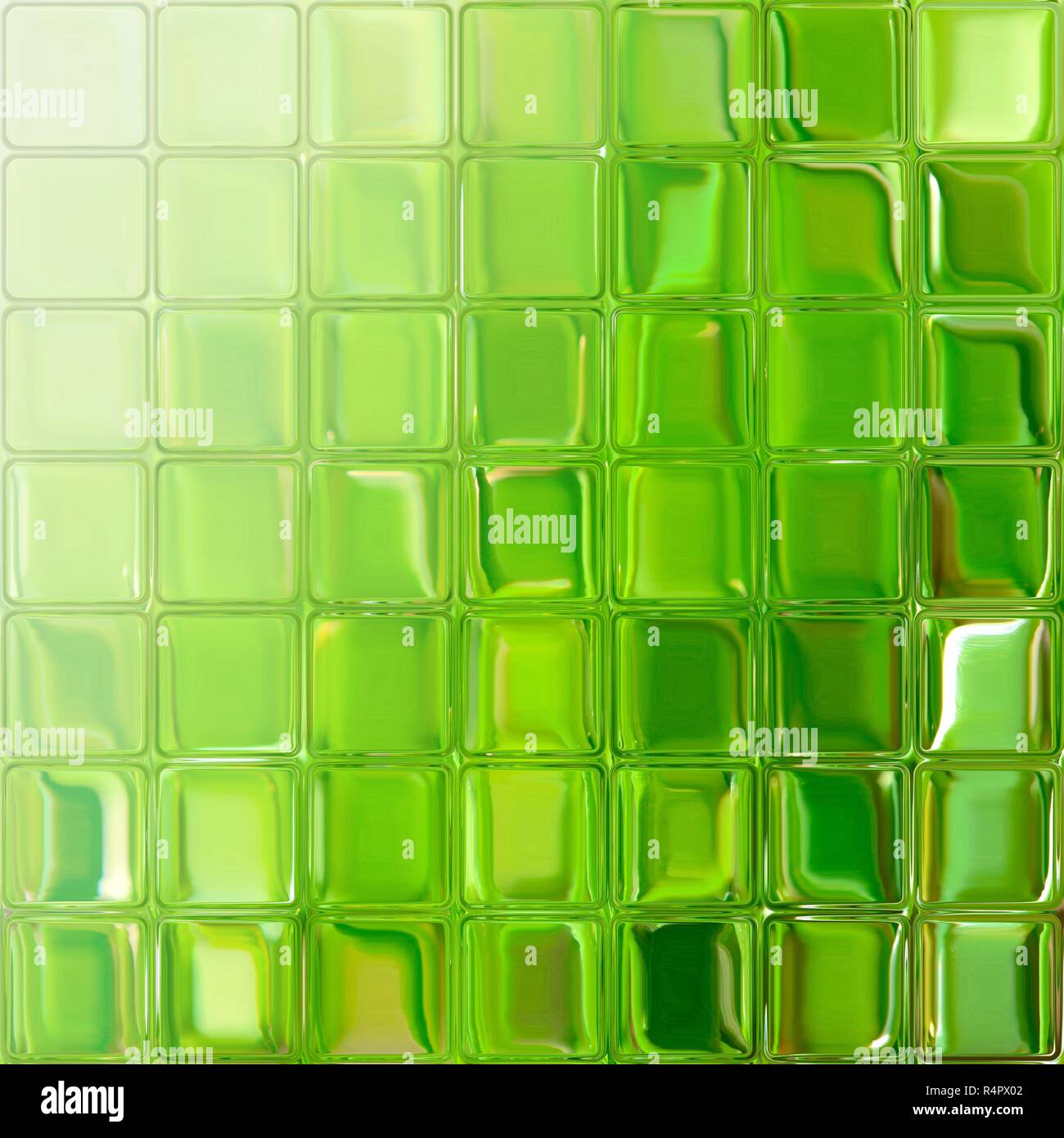 Green glass tiles Stock Photo Alamy