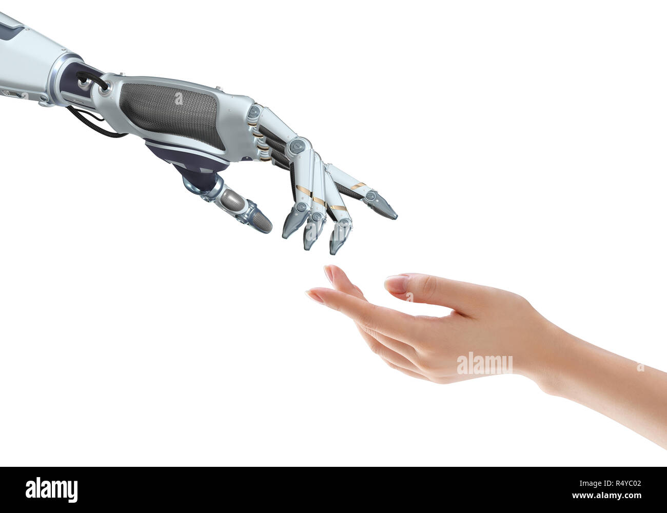 Robotic arm and hand Stock Photo Alamy