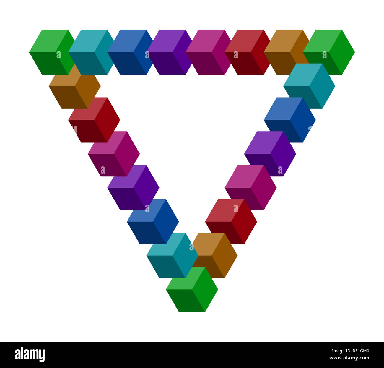 Penrose shape hi-res stock photography and images - Alamy