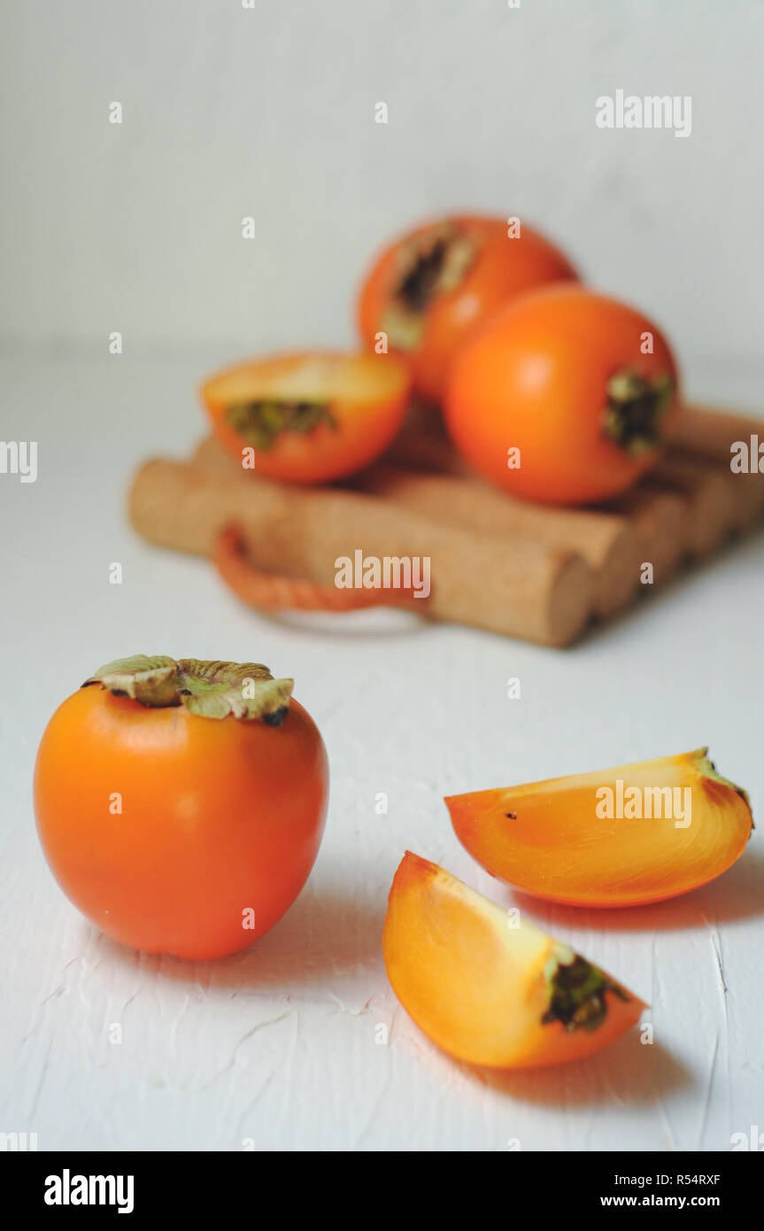 Persimon fruit, Kaki fruit Stock Photo Alamy