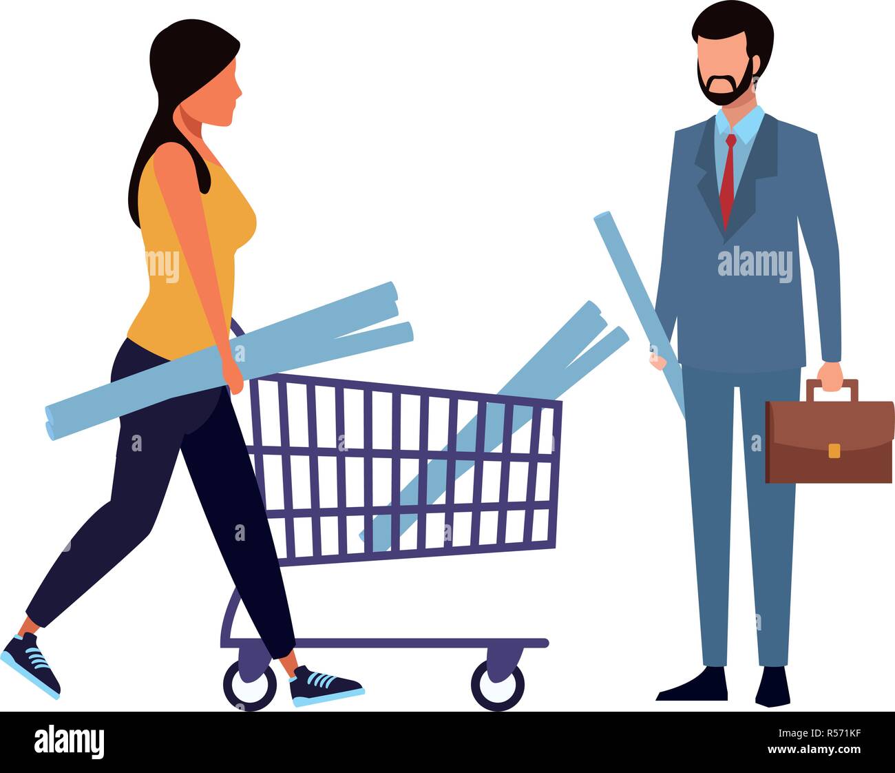Jobs and occupations Stock Vector Image & Art Alamy