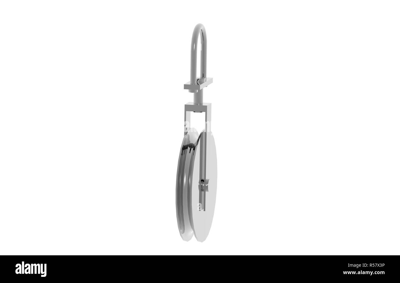 idler pulley released Stock Photo - Alamy