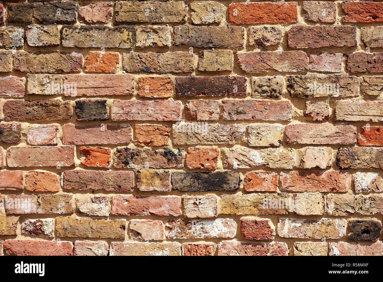 Red brick wall background texture Stock Photo - Alamy