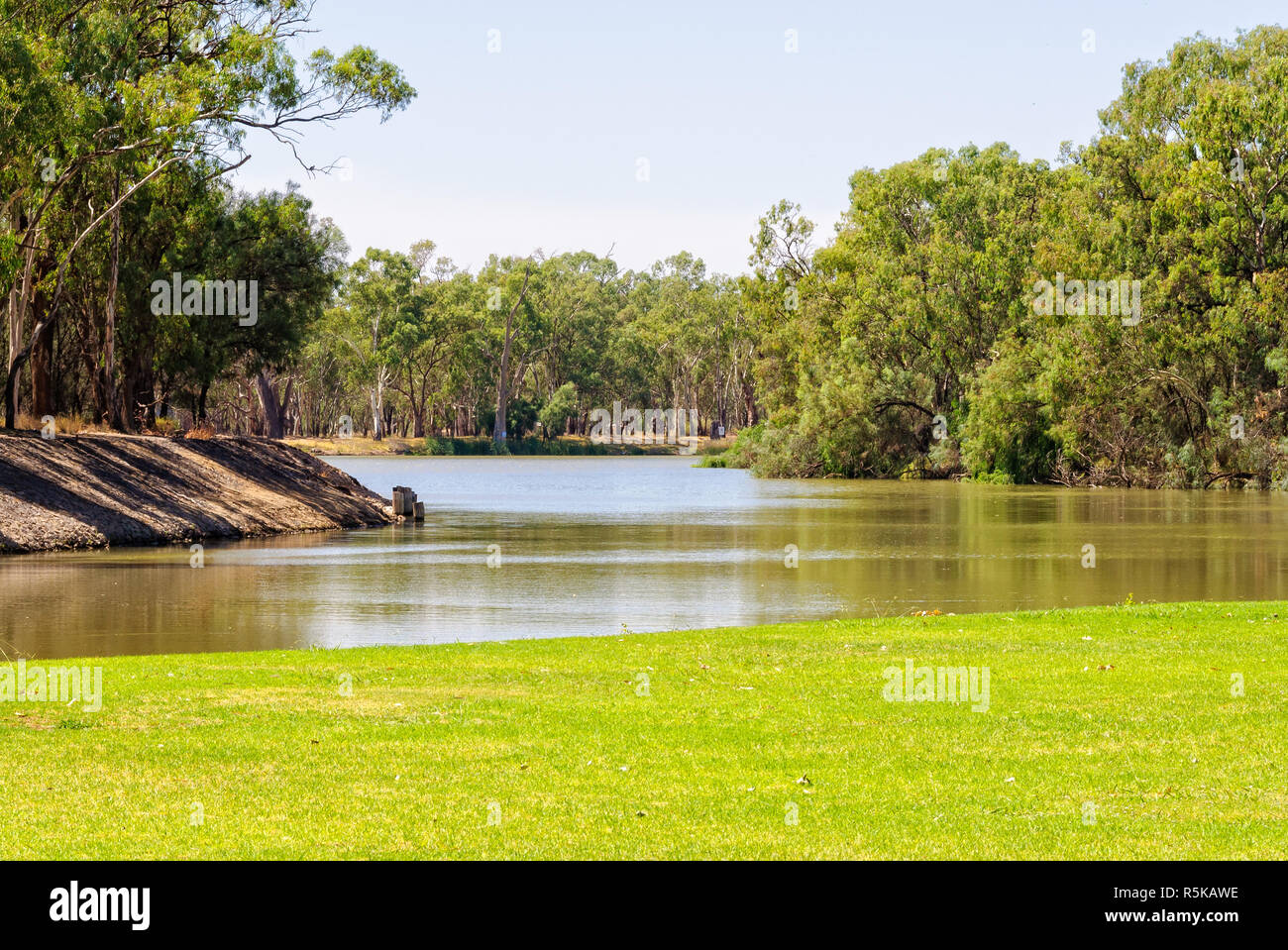 Murray River Mildura Stock Photo Alamy