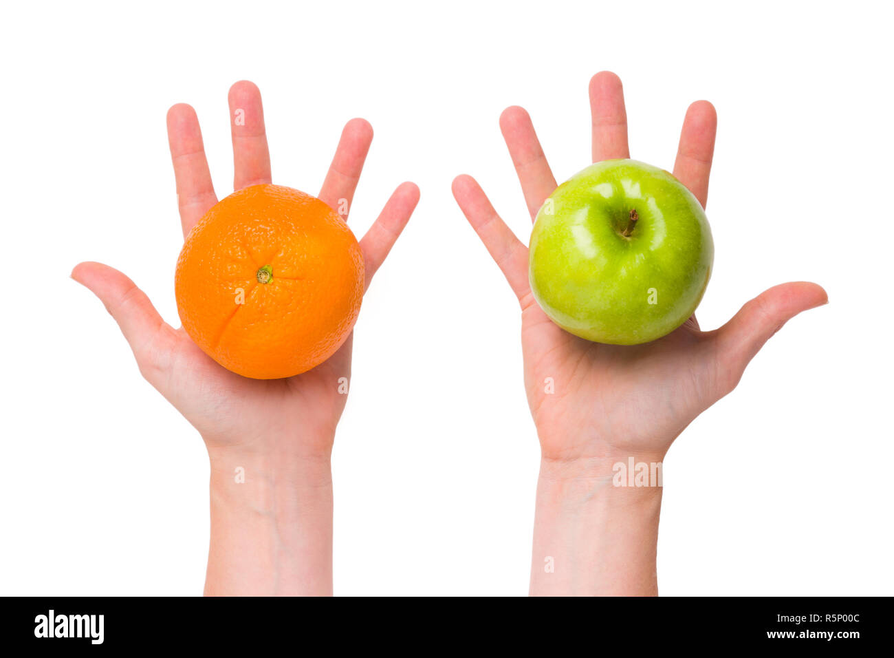 Apples oranges Cut Out Stock Images & Pictures Alamy