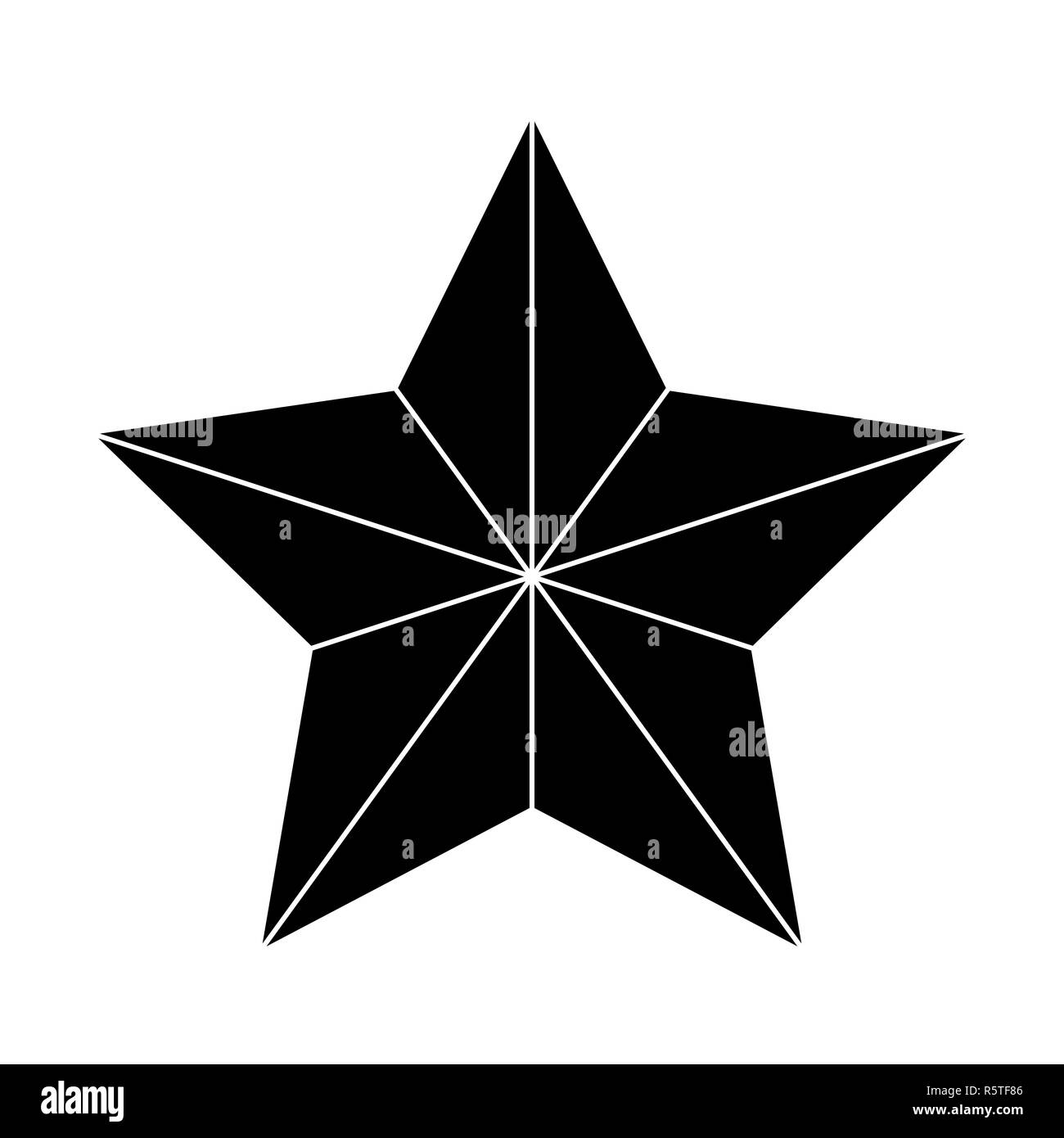 GOLD STAR outline Stock Photo Alamy