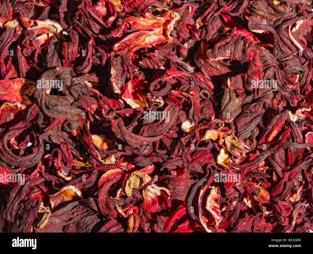 dried hibiscus tea Stock Photo Alamy