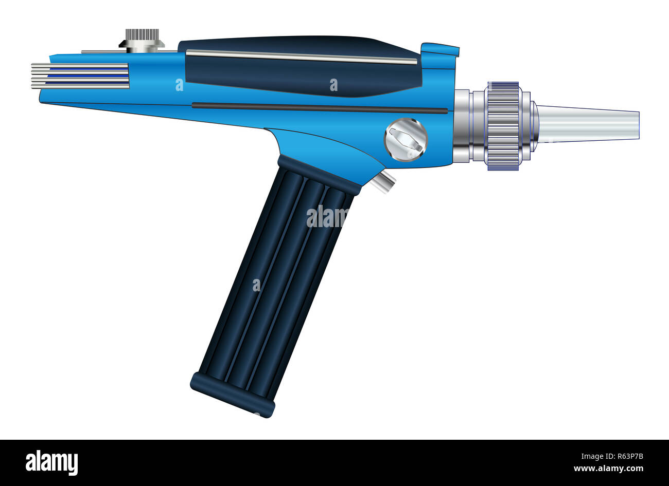 Ray gun isolated hires stock photography and images Alamy