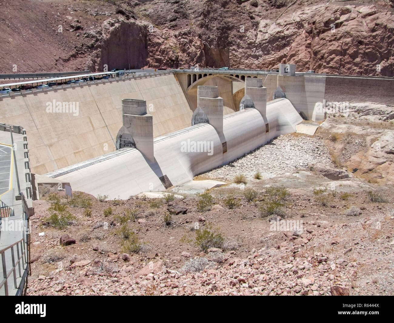around hoover dam Stock Photo Alamy