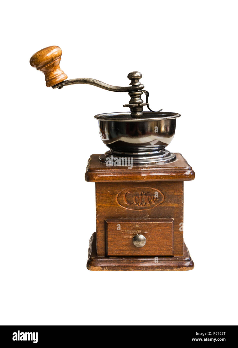 Vintage coffee mill Stock Photo Alamy