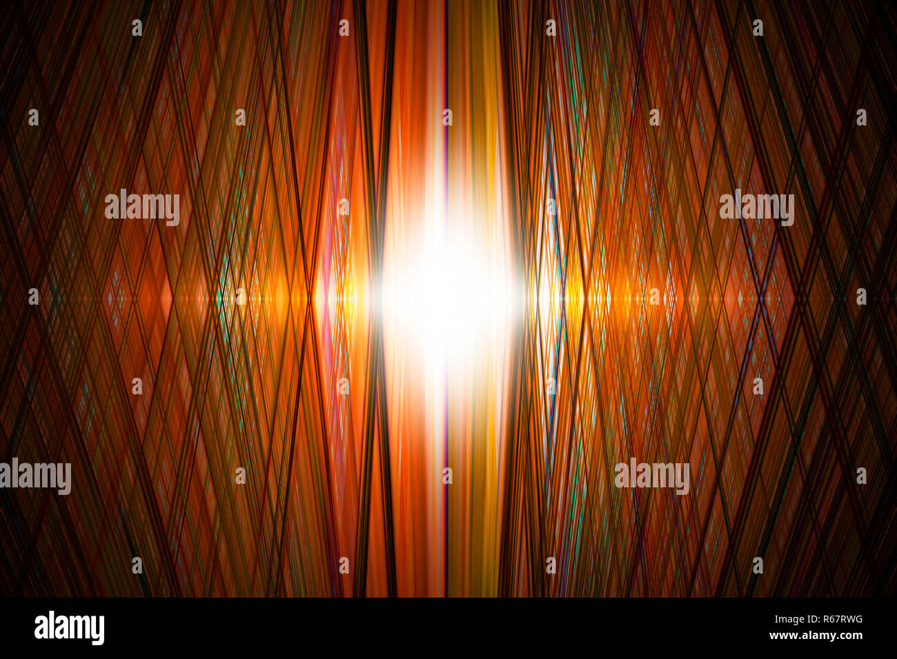 Orange grid background Stock Photo Alamy