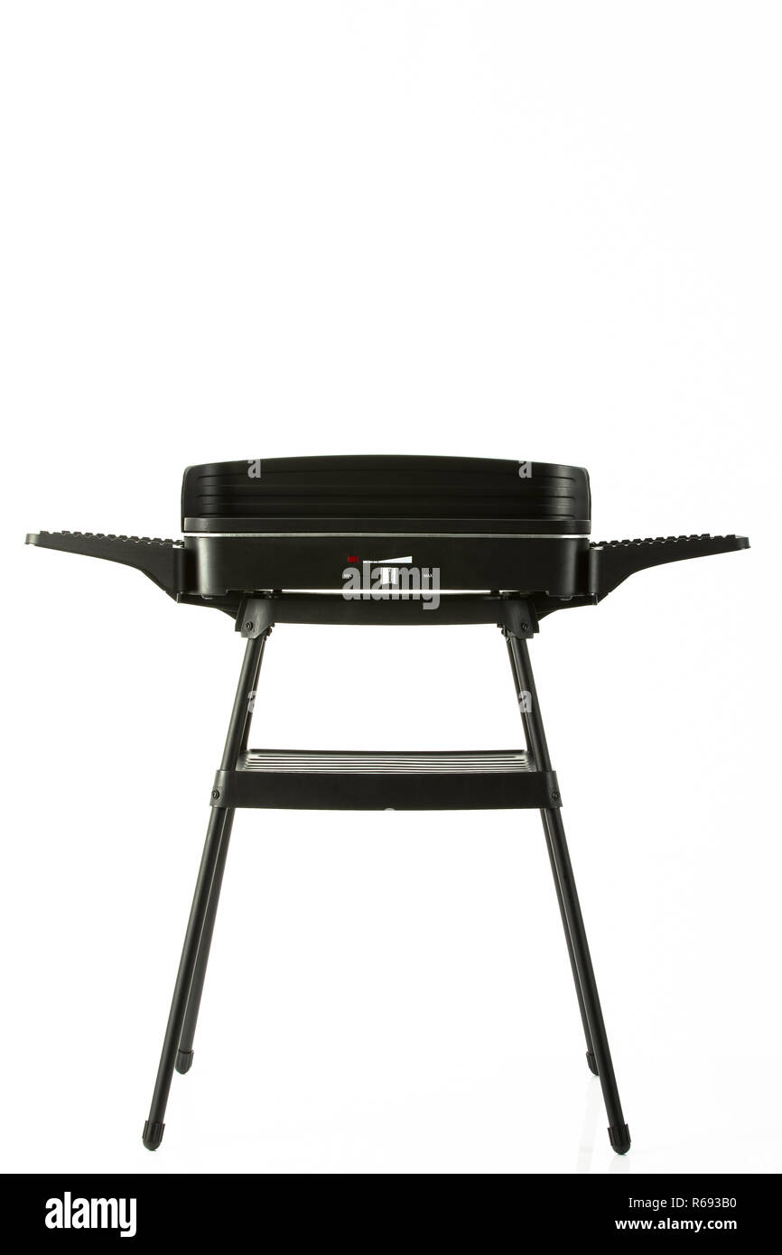 Electric Barbecue Grill Stock Photo Alamy