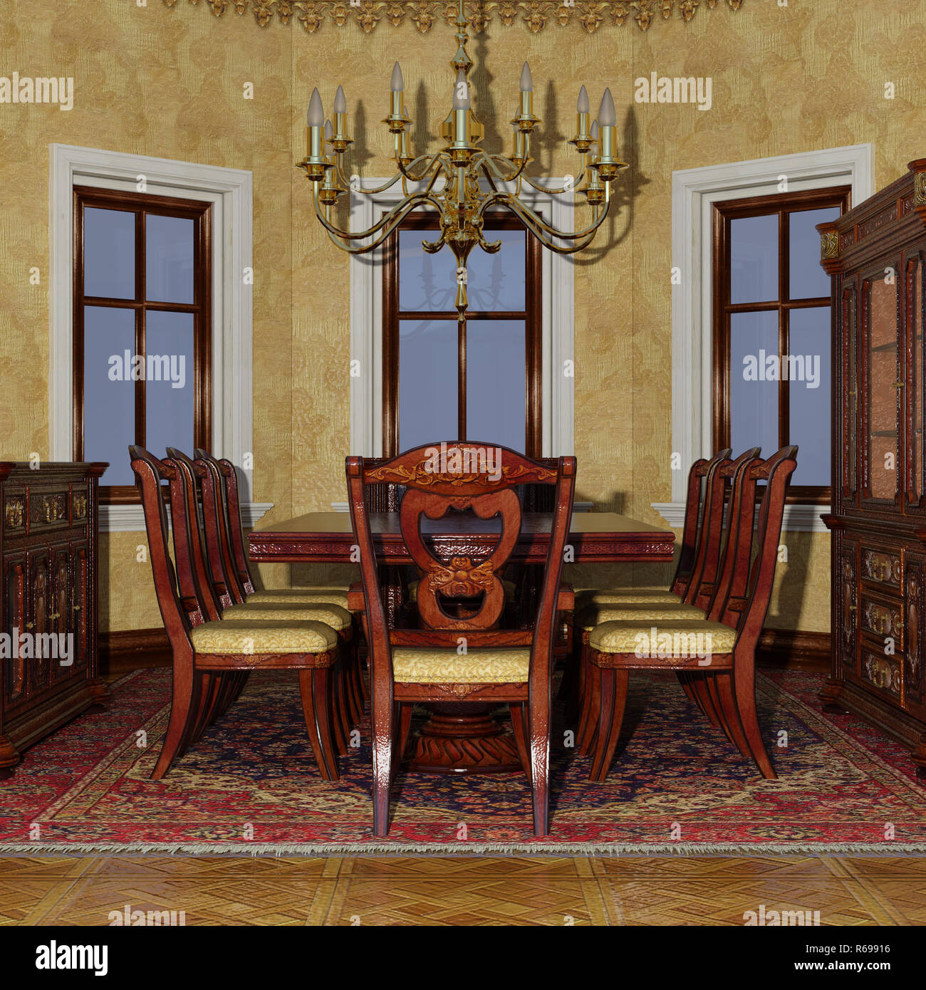 Victorian dining room hires stock photography and images Alamy