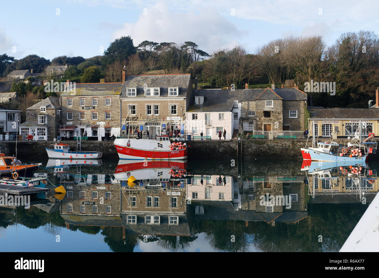 Padstow Estuary and Harbour Stock Photo Alamy