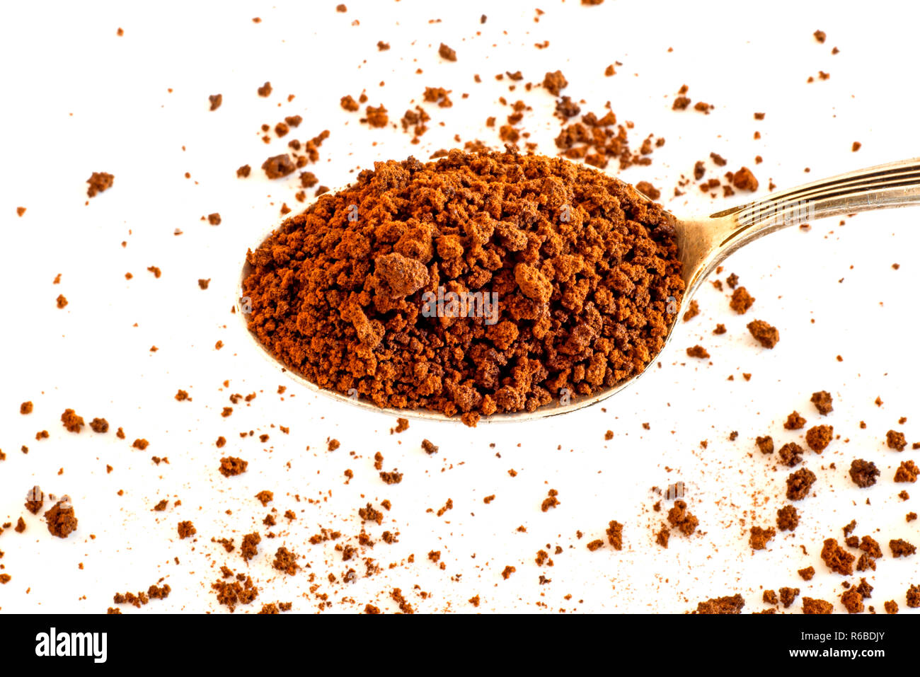 Instant Coffee Powder Stock Photo Alamy