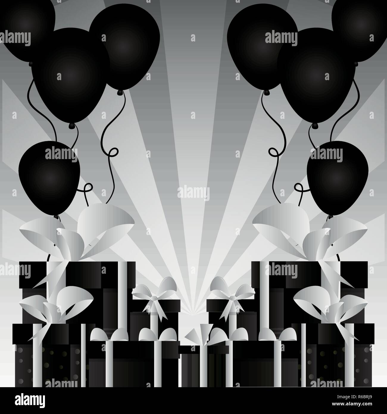 Gift boxes card Stock Vector Image & Art Alamy