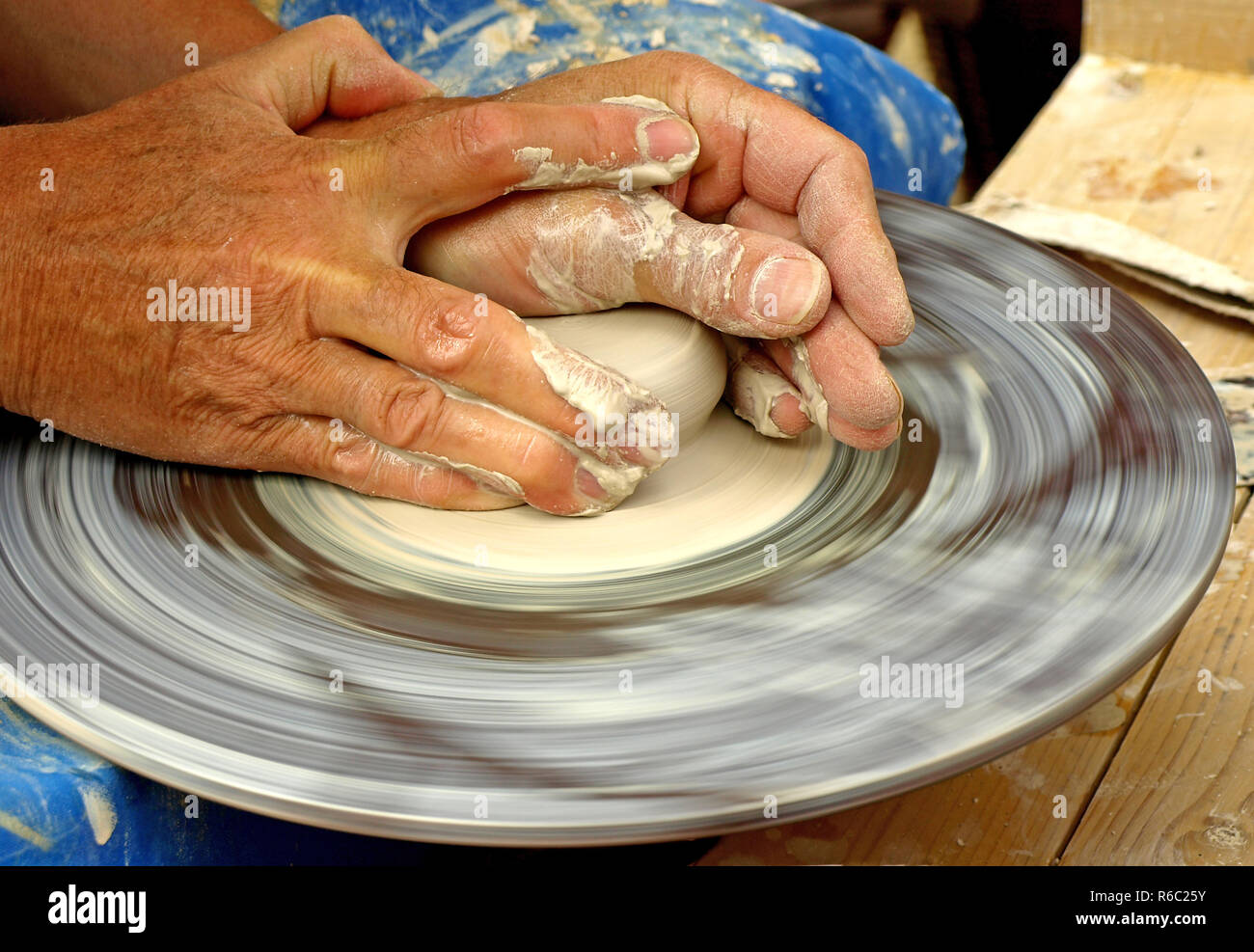 To Make Pottery Stock Photo Alamy