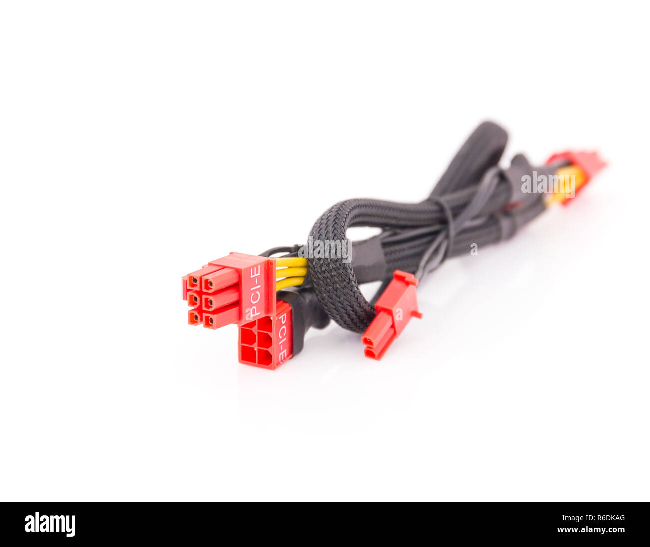 PCI-E cable video card Stock Photo - Alamy