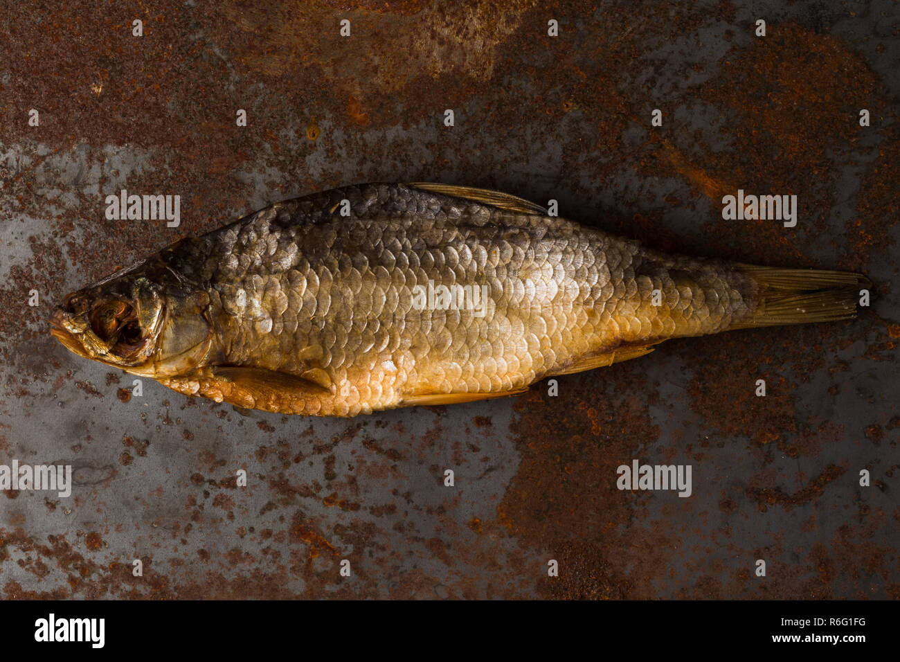 Salty dry river fish Stock Photo Alamy