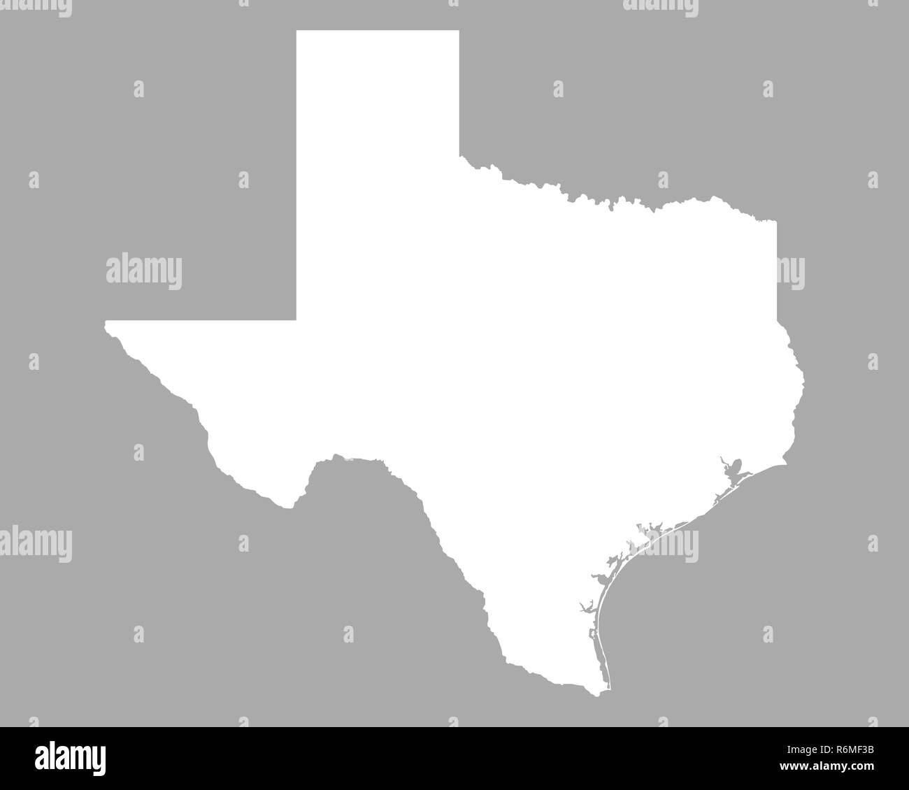 map of texas Stock Photo Alamy