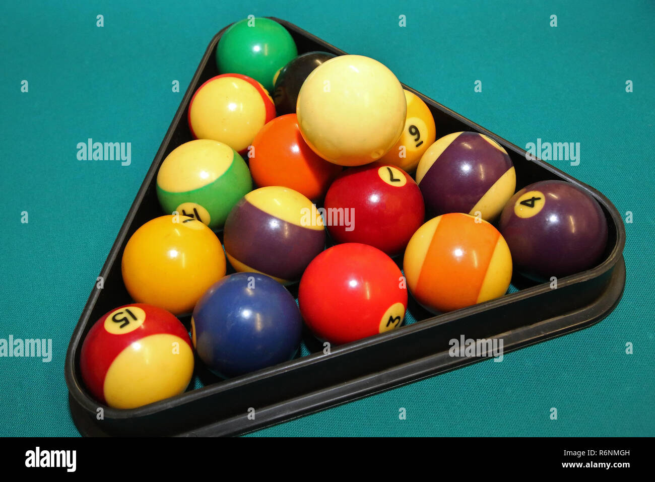 billiard balls Stock Photo Alamy