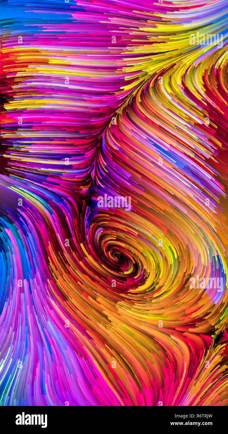 Colorful Paint Solution Stock Photo Alamy