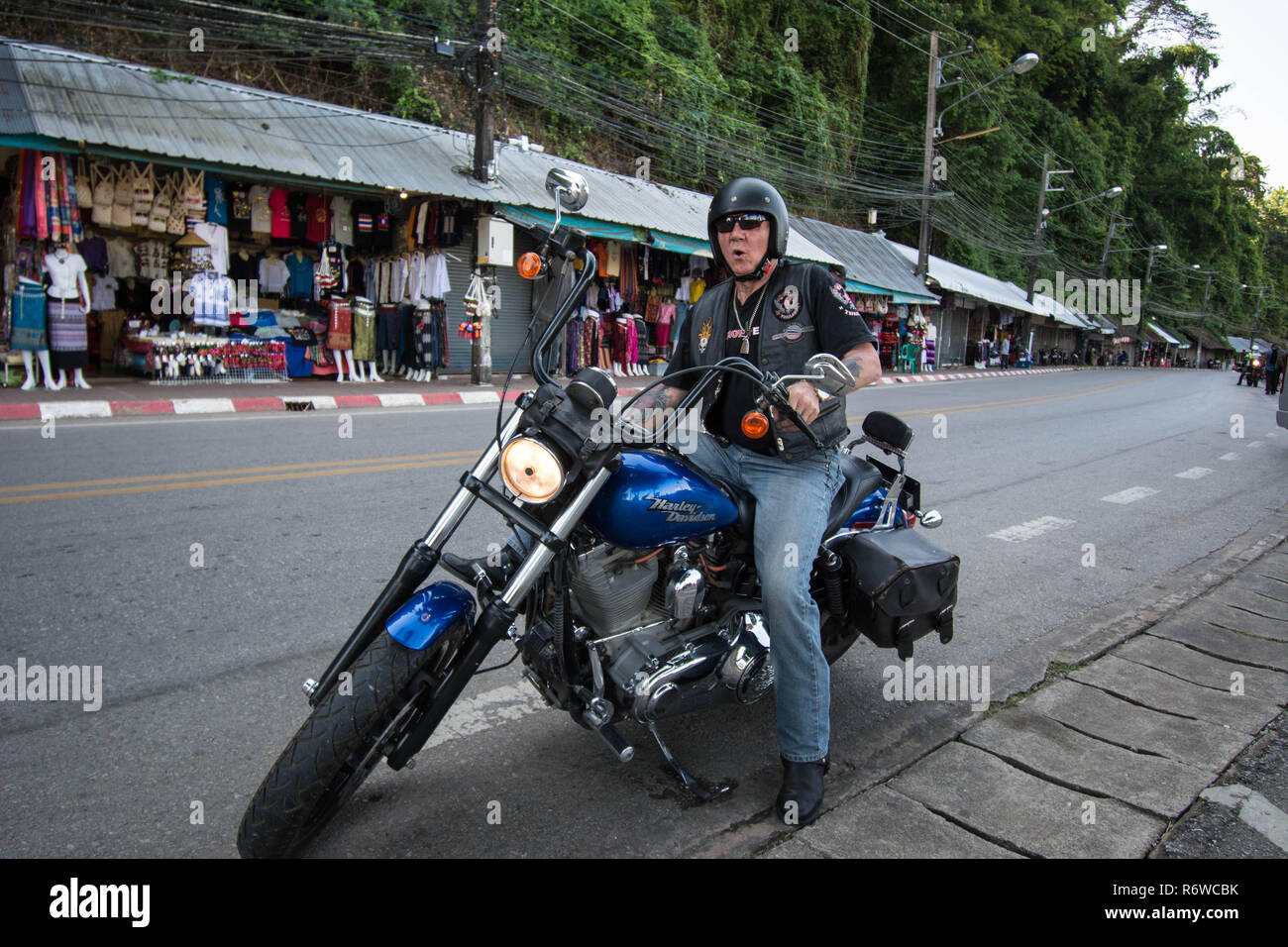 Harley Davidson Thailand Stock Photo Alamy